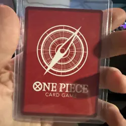 Monkey D. Luffy Trading Card One Piece TCG OP13-001 Leader Parallel NM - Image 2