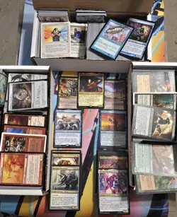 Magic The Gathering 500 Bulk Card Lot With Avatar TLA Gran Gran Promo & TLA Rare - Image 1