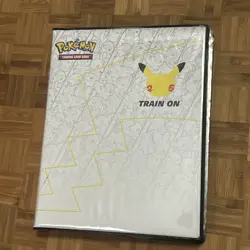 POKEMON JUMBO CARD LOT (INCLUDES BINDER): Celebrations 25th Anniversary Binder - Image 1