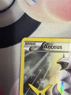 Arceus XY83 XY Black Star Promo Full Art Holo Pokemon Card LP - Image 2