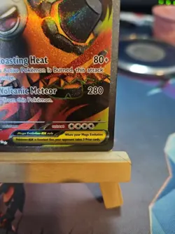 Pokemon TCG Mega Evolution Mega Camerupt EX Full Art Ultra Rare Card 156/132 NM - Image 4