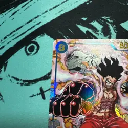 Japanese MONKEY D LUFFY MANGA OP11-118 SEC ONE PIECE CARD Bandai JP - Image 3