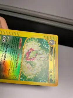 2002 Pokemon TCG Meganium Expedition Base Set Reverse Holo Rare Card 18/165 MP - Image 4