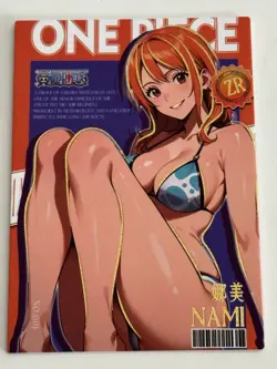 NAMI ZR ZR-001 Thick Fantasy World One Piece Anime Collectible Card - Image 1