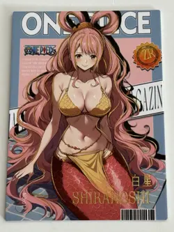 SHIRAHOSHI ZR ZR-017 Thick Fantasy World One Piece Anime Collectible Card - Image 1