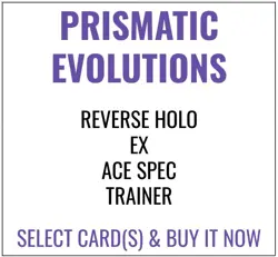Prismatic Evolutions - Select Your Cards [Reverse Holo ex Ace Specs Trainer] - Image 1