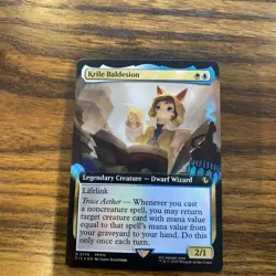MTG Krile Baldesion [Extended Art FOIL] - [NM] Final Fantasy Commander Rare - Image 1
