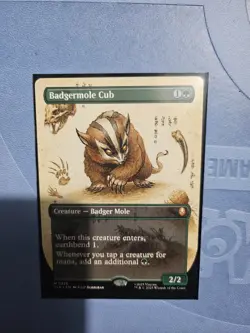 Badgermole Cub (Borderless) M 326 Non-Foil MTG TLA Magic The Gathering Avatar - Image 1