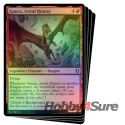 Foil Ganax, Astral Hunter X4 MTG Commander Legends: Battle For Baldur's Gate - Image 1