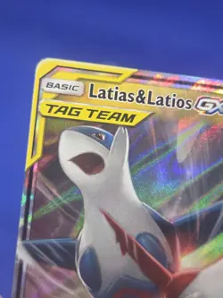 Pokemon Team Up Latias & Latios GX 113/181 Tag Team Ultra Rare LP - Image 3