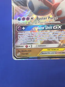 Pokemon Team Up Latias & Latios GX 113/181 Tag Team Ultra Rare LP - Image 5