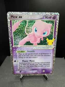 Pokemon TCG Celebrations Classic Collection Mew EX 88/92 Holo Rare NM - Image 1