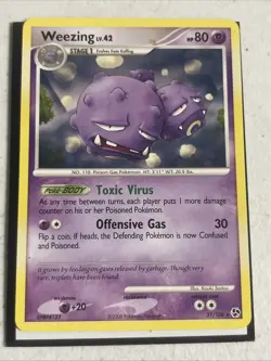 Pokemon TCG - 1x SP Weezing - Great Encounters (31/106) x1 - Image 1