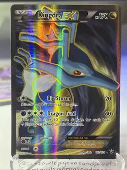 Pokemon TCG Kingdra EX 122/124 Fates Collide Full Art mp+ - Image 1