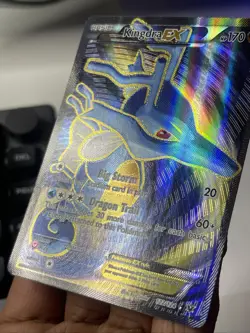 Pokemon TCG Kingdra EX 122/124 Fates Collide Full Art mp+ - Image 2