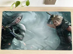 MTG Final Fantasy Sephiroth Cloud Strife Playmat TCG CCG Trading Card Game Mat - Image 1