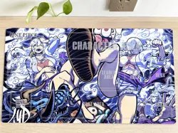 O-P Playmat Monkey.D.Luffy Gear 5 CCG OPCG TCG Trading Card Game Mat Mouse Pad - Image 1