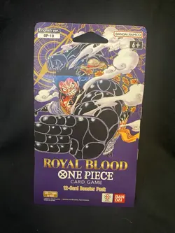 One Piece Card Game Royal Blood OP-10 Sleeved Booster Pack English - Image 1