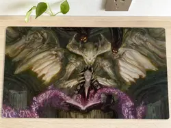 MTG Demonic Tutor Table Playmat TCG CCG Pad Trading Card Game Mat Mousepad & Bag - Image 1