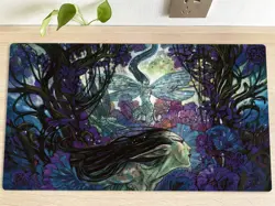 MTG BitterBlossom Table Playmat TCG CCG Play Pad Trading Card Game Mat Mousepad - Image 1