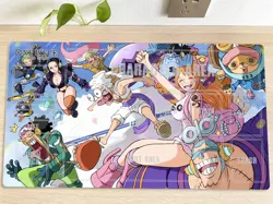 O-P Girl Playmat Nami CCG OPCG TCG Trading Card Game Mat Mouse Pad Free Bag - Image 1