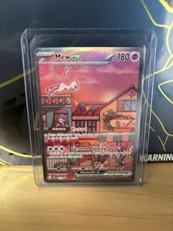 Pokemon TCG 2023 151 Ultra Premium Collection Mew EX Promo Card #53 NM - Image 1