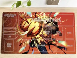 O-P Table Playmat Monkey D. Luffy CCG OPCG TCG Play Pad Trading Card Game Mat - Image 1