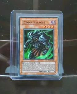 Yu-Gi-Oh! EXODIA NECROSS Unlimited Holo DCR-020 Lightly Played Card - Image 1