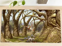 MTG Gaea's Cradle Table Playmat TCG CCG Play Pad Trading Card Game Mat Mousepad - Image 1