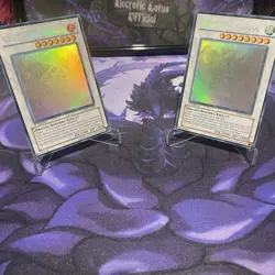 Black Rose Dragon And Stardust Dragon 1st Edition Ghost Rare Set Proxy Cards - Image 1