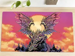 MTG The Ur-Dragon Table Playmat TCG CCG Play Pad Trading Card Game Mat Mousepad - Image 1