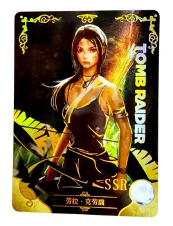 Goddess Story Waifu Card TCG | Lara Croft - Tomb Raider | SSR | NS-2M02-030 - Image 2