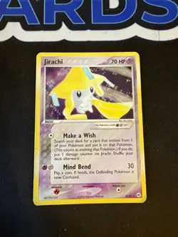 Jirachi Holo Rare Card 8/101 EX Hidden Legends 2004 Pokemon TCG - Image 1