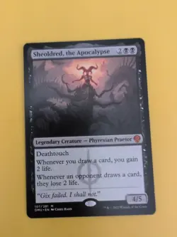 Sheoldred, the Apocalypse. Mythic Praetor. DMU Magic the Gathering Card.Rare NM - Image 1