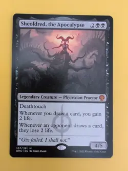Sheoldred, the Apocalypse. Mythic Praetor. DMU Magic the Gathering Card.Rare NM - Image 2