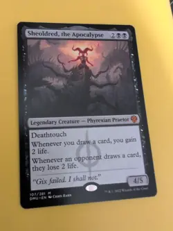 Sheoldred, the Apocalypse. Mythic Praetor. DMU Magic the Gathering Card.Rare NM - Image 4