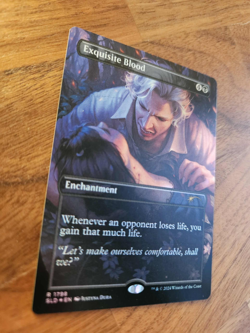Exquisite Blood - BORDERLESS FOIL - NM - MTG - Image 2