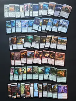 Avatar TLA MTG Magic: The Gathering 62 unique Common / Token Lot Bulk (2 UC) NM - Image 1