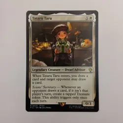 Tataru Taru MTG Rare Magic: The Gathering Final Fantasy 14 FFXIV White Dwarf - Image 1