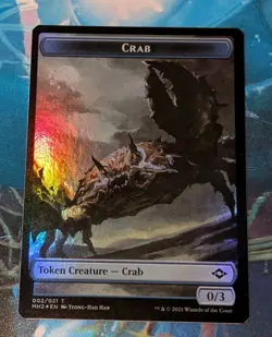 MTG *FOIL* Modern horizons 2 Token CRAB ** SQUIRREL NM - Image 1