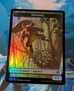 MTG *FOIL* Modern horizons 2 Token CRAB ** SQUIRREL NM - Image 2