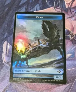 MTG *FOIL* Modern horizons 2 Token CRAB ** SQUIRREL NM - Image 3
