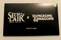 MTG Secret Lair x Dungeons & Dragons: Karlach's Rage NONFOIL SEALED - Image 1