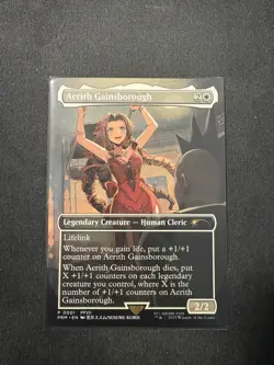 Aerith Gainsborough MTG Final Fantasy Regional Championship Promo NM - Image 1
