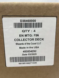 Final Fantasy Collector Commander Case EN MTG Sealed (1 Of Each Deck) - Image 5