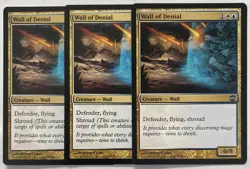 3X MTG Wall of Denial Alara Reborn #16 X3 - Image 1