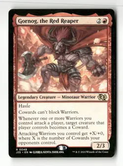 Gornog, the Red Reaper (Anime) Foundations Jumpstart #49 Rare - Image 1