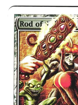 Magic The Gathering MTG - Unhinged UNH 2004 - #127 Rod of Spanking NM FOIL x1 - Image 2