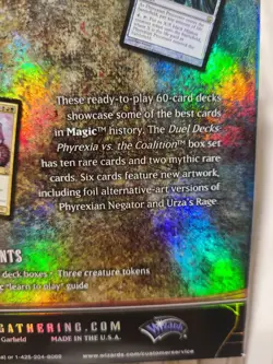 MTG Magic Duel Deck Phyrexia vs The Coalition Factory Sealed SEEPICS - Image 5