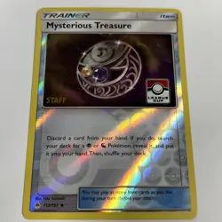 Pokemon TCG: Mysterious Treasure 113/131 (League Cup) STAFF Promo - Image 1